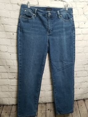 Talbots Women's Midwash Slim Ankle Jeans Size 10P EUC